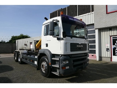 MAN TGA 33.350 6X4 Hooklift 519355Km 2005 Spring