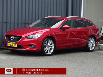 Mazda 6 Sportbreak 2.0 HP GT-M | Leder | Navi | Camera | Bi-Xenon | 19