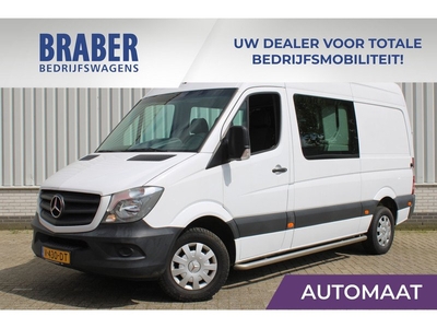 Mercedes-Benz Sprinter 516 2.2 CDI 366 DC | 7 persoons | Dealeronderhouden | Dubbele cabine | Airco | Navi | Camera | Trekhaak |