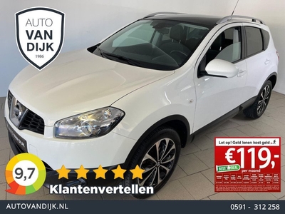 Nissan Qashqai 1.6 Connect Edition AIRCO NAVI CRUISE BLUETOOTH MULTISTUUR VELGEN CENT VERG ELEK RAMEN PRIVACYGLAS ZEER NETTE AUTO