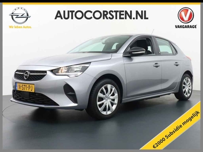 Opel CORSA-E *14.890 NA Subsidie* AUT. 136pk Carplay Android Connected Drive Warmtepomp Lane-Assist Regen+LichtSensor DigiDash. Rijstrooksens