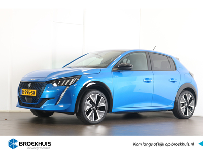 PEUGEOT 208 e-208 EV 50kWh 136PK GT | Navi | Camera | Clima | Parkeersensoren V+A | Cruise | Keyless | Dodehoek | Lmv 17