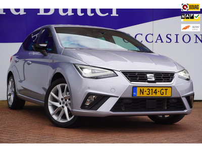 Seat Ibiza 1.0 TSI FR+Full-Link+LED+ECC+ParkeerHulp+Apple-Carplay = NIEUW MODEL+OKTOBER 2021 !!