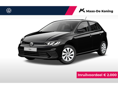 Volkswagen Polo Polo 1.0 TSI 70 kW / 95 pk 5 versn. Hand · Apple carplay/android auto · Incl. Inruilvoordeel