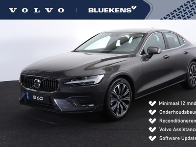 VOLVO S60 B3 Plus Bright - Adaptive Cruise Control - Pilot Assist - BLIS dodehoekassistentie - Google infotainment - Elektr. bedienbare voorstoelen met geheugen - Verwarmbaar stuur - Stoelverwarming voor & achter - Parkeersensoren voor & achter - Camera achter -...