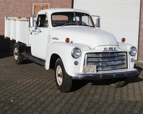 1953 GMC Truck, hydraulic Dump Truck 6 cilinder automaar PROJECT CAR!