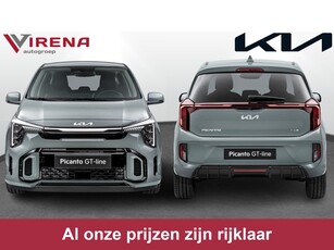 Kia Picanto 1.0 DPI DynamicLine * Private lease € 284,- per maand op basis van 5.000 km en 60 maanden * - Nieuw Model - Verwacht in de zomer van 2024 - Fabrieksgarantie tot 2031