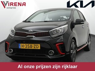 Kia Picanto 1.0 T-GDI GT-Line 100pk - Navigatie - Camera - Cruise Control - lederen bekleding - Fabrieksgarantie tot 06-2027