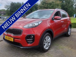 Kia Sportage 1.6 GDI 132pk First Edition | Origineel NL | Navi | Clima | Cruise | Bluetooth Carkit+Streaming | Pdc+Camera | Rijstrook+Licht+Regensensor | Mistlampen | Privacy Glass | 17''lm | Trekhaak