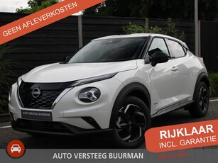 Nissan Juke 1.6 Hybrid 143PK N-Connecta Automaat Navigatie, Camera achter, Parkeerhulp Voor & Achter, Voorruit- Stoelverwarming