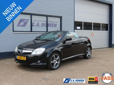 OPEL TIGRA TwinTop 1.8-16V Temptation Airco, lederen bekleding, Radio/cd speler, LM velgen RIJKLAAR INCL GAR