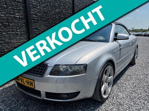 Audi A4 Cabriolet 3.0 V6 AUTOMAAT! 19'' LM Velgen, Airco