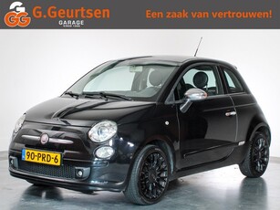 Fiat 500 1.2 Lounge, Automaat, Leder, Xenon, Audio systeem