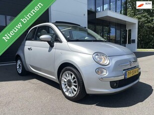 Fiat 500C 1.2 Lounge All seasons Park sens Zomer topper!