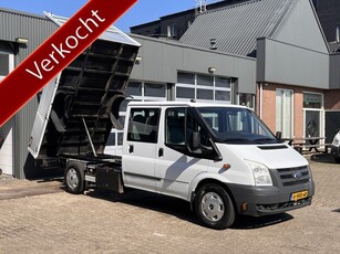 Ford Transit 350L 2.4 TDCI EF DC 116pk Kipper Open laadbak