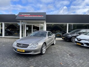 Mercedes-Benz SL-klasse 350 met nieuwe motor voor het dak