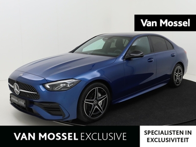 MERCEDES C-KLASSE 180 AMG Line | NIGHT PAKKET | STOELVERWARMING | DRAADLOOS TELEFOON LADEN | BLIND SPOT ASSIST | APPLE CARPLAY | ACHTERUITRIJCAMERA | DAB RADIO | FISCALE WAARDE € 56.080 | BTW |