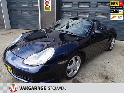 Porsche Boxster 2.7 rijklaarprijs historie aanwezig