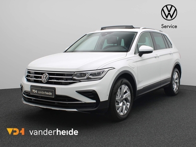 VOLKSWAGEN TIGUAN 1.4 TSI eHybrid Elegance 245PK DSG Panoramadak, 360 gr. camera, virtual pedal, winterpakket, ErgoActive stoelen, alarm, 18'' lichtmetaal