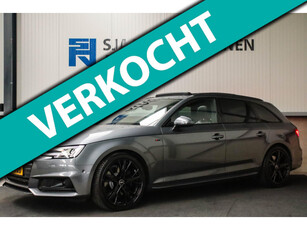 Audi A4 Avant 45 2.0TFSI S-line Black Edition Facelift 252pk S-Tronic! 1e Eig|DLR|Panoramadak|Virtual Cockpit|Leder|LED|ACC|Black