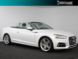 Audi A5 Cabriolet 2.0 TFSI S-Tronic Design Pro Line | Nappa leder | Navigatie | Sportstoelen | 19 inch | 1e Eigenaar | Origineel Nederlands |