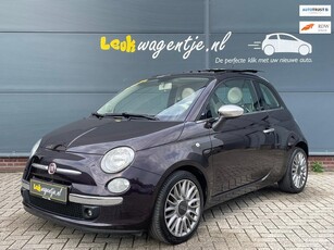 Fiat 500 0.9 TwinAir Turbo Cult *schuifdak *leer *VERKOCHT*