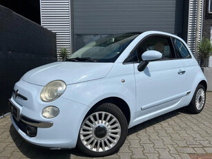 Fiat 500 1.4- *babyblauw*pano*sport*100pk*