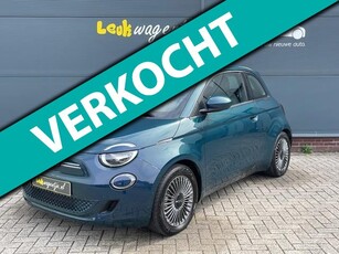 Fiat 500 e Icon 42 kWh *Ocean Green * VERKOCHT *