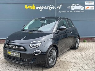 Fiat 500 e Icon 42 kWh *Onyx Black *bouwjaar 2022 *VERKOCHT*