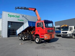 MAN TGA 33.430 6x4 Kipper + Palfinger PK16502 C (bj 2005)