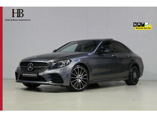 Mercedes-Benz C-klasse 180 Premium AMG/Pano/19inch/Night/Burmester/360 camera