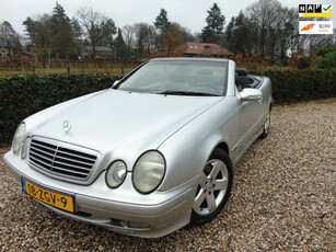 Mercedes-Benz CLK-klasse Cabrio 200 K. Elegance Automaat , Airco / Cruise / Camera / Leder / Stoelverwarming / Trekhaak.