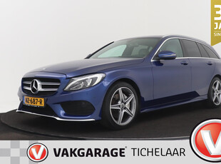 MERCEDES C-KLASSE Estate 180 AMG Sport Edition | Uitklap Trekhaak | Navigatie | Leer | NAP | Org NL |