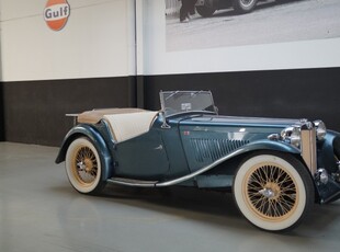 MG TC Frame Off Restored (1948)