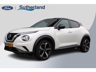 Nissan Juke 1.0 DIG-T N-Design | Trekhaak | Adaptive Cruise Control | 19 inch LMV incl.AW banden | Half leer/stof incl.stoelverw. | Navigatie | Climate Control |