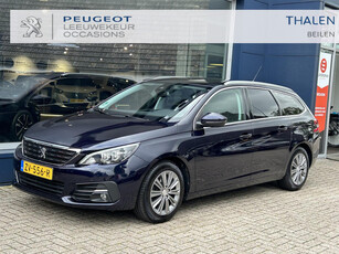 Peugeot 308 SW Allure Turbo 130 PK Premium | Automaat | Lederen bekleding + Stoelverwarming | Denon HiFi | Navigatie | Panorama dak | Cruise control | Parkeercamera | Parkeersensoren | Lichtmetalen Velgen | LED Dagrijverlichting |