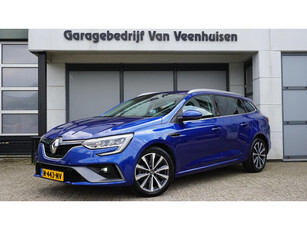 Renault Mégane Estate 1.3 TCe 140pk R.S. Line Virtual Cockpit Head Up Bose 17inch LM Keyless A-Camera *NL auto* 52557km! *Iron Blue Metallic*