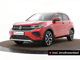 Volkswagen T-Cross R-Line 1.0 TSI 85 kW / 115 pk SUV 6 versn. Hand · Apple Carplay · Digital cockpit · 19'' Velgen · Incl. Voorraadkorting