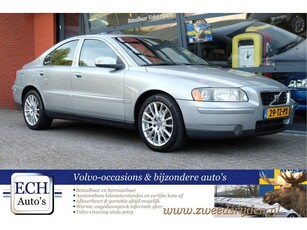 Volvo S60 VERKOCHT -- D5 185 pk Aut. Drivers Editon, Leer