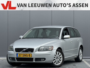 Volvo V50 2.4 | Nieuw binnen | Rijklaar | Automaat | Navi | Leder | Clima