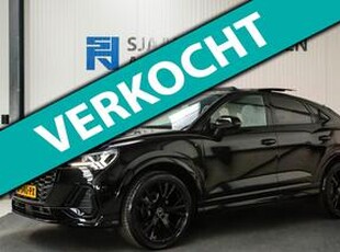 Audi Q3 Sportback 35 TFSI 1.5TFSI S Line Pro Line S 150pk S-Tronic! Panoramadak|Virtual Cockpit|LED Matrix|Leder|ACC|20inch|Black