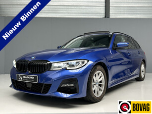 BMW 3 Serie Touring 318d M-Sport Portimao Blue|HUD|Pano|Leder|LED