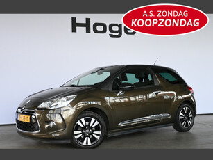 Citroën DS3 1.2 VTi So Chic NAP! Ecc Airco Cruise Control 100% Onderhouden! Inruil Mogelijk!