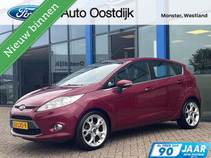 Ford Fiesta 1.6 Titanium 120PK Cruise Climate Parkeersensoren Achter Verwarmde Voorruit Regensensor *16 Inch Velgen *1ste Eigenaar*