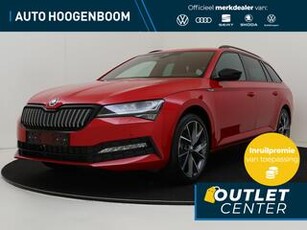 Skoda SUPERB Combi 1.4 TSI iV DSG 218pk Sportline Business | Sportstoelen voor | Adaptive cruisecontrol | Achteruitrijcamera | Elek. verstelbare stoelen | Elek. bedienbare achterklep