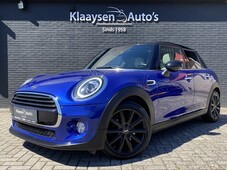 MINI Mini 1.5 Cooper Chili 136 pk AUT. | 1e eigenaar | dealer onderhouden | panoramadak | navigatie | beige leder interieur | two tone kle