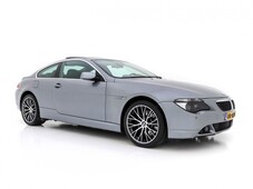 BMW 6 Serie 645ci S [ KOPPAKKING LEKKAGE ] Aut. PANO | BI-XENON | DAKOTA-FULL-LEATHER | NAVI-FULLMAP | HIFI-SOUND | PDC | MEMORY-PACK | ECC | CRUISE | CONTOUR-SPORT-SEATS | 19