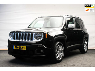 Jeep Renegade 1.4 MultiAir Limited Automaat ORG NL [ Leder Stoelverwarming Trekhaak Keyless Lane Assist ]