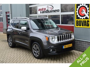 Jeep Renegade 1.4 MultiAir Limited O.a: Stuur + Stoelverw