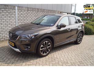 Mazda CX-5 2.0 SkyActiv-G 165 GT-M Line 2WD Autom Leder Sportst Stoelverw Navi Camera Clima Cruise 2x PDC LMV Trekh ENZ NL Auto.